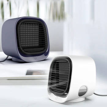 Mini Prenosné klimatizačné zariadenie Domácnosti Multifunkčné Zvlhčovač Čistička USB Desktop Vzduchu Chladič Klimatizácie Ventilátor