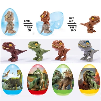 1pc Prst Dinosaurie Vajcia Hračka na Kreatívne Zložité Tyrannosaurus Model Dinosaura Hračka pre Deti, Darčeky