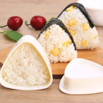 3KS/Set DIY Sushi Formy Onigiri Ryža Loptu Potravín Stlačte Trojuholníkové Sushi Maker Formy Japonský Bento Príslušenstva Kuchyne Gadget Sady