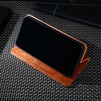 Jednoduchý Flip puzdro Pre Xiao Redmi Poznámka 5 5A Prime 6 6A 7 8 pro Coque Redmi 4X prípade Banka karty Peňaženky Flip kožené Klasický Prípad