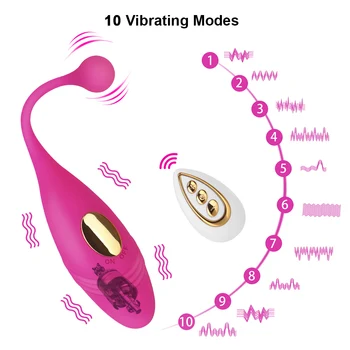 OLO Nositeľné Dildo Vibrátor 10 Rýchlosť Vaginálne Sprísnenie Cvičenie Stimulácia Klitorisu Bezdrôtové Diaľkové Vibrátor Sexuálne Hračky pre Ženy