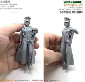 Yufan Model 1/35 Živice Figura nemecký Sexy Ženy Dôstojníkov Vojak Model YFWW35-1813
