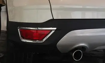 2 Ks ABS Chrome Auto Zadné Hmlové Svetlo Lampy Kryt Trim Pre Ford Kuga 2017 Auto Styling Auto Príslušenstvo