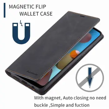 Luxusný Magnetická Peňaženky Prípade Huawei Mate 20 30 Pro P20 P30 P40 Česť 10 Lite P Smart 2019 Kožené Sloty Pre Karty Flip Stojan, Kryt