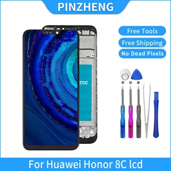 PINZHENG Originálne LCD Pre Huawei Honor 8C BKK LX2 LX1 L21 LCD Displej Dotykovej Obrazovky Digitalizátorom. Náhradné LCD Displej