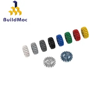 BuildMOC 32269 20-zub obojstranné uhlový prevod High-tech Eura Úlovok Pre Stavebné Bloky Súčastí DIY Vzdelávacie Hračky