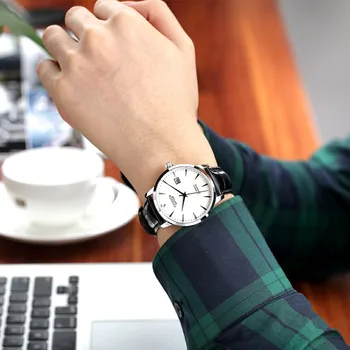 CADISEN 2019 Nové pánske Hodinky Top Značky Luxusné Náramkové hodinky Pánske Automatické Mechanické Hodinky Mužov MIYOTA 9015 Pohyb montre homme