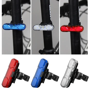 Dobíjacie USB LED Bicykel Bicykel Chvost Červené Svetlo na Bicykli Späť Multi Wheel Až stropné Svetlá na Bicykel Nepremokavé Cyklistické Svetlo