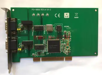 Nový, originálny do políčka PCI-1680U Dual Port MÔŽE Univerzálny