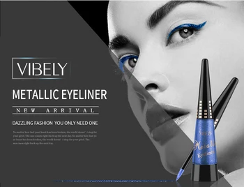 1pcs 6 Farby Lesklé Pearly Očné linky Diamond Zvýrazniť Eye Liner Pen Jednoduché Farby, dlhotrvajúci Nepremokavé Eye Liner make-up