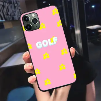 Golf Wang Tyler, the creator Telefón puzdro Pre iphone 7 8 plus x xr xs 11 12 mini pro max Black Soft nax fundas kryt