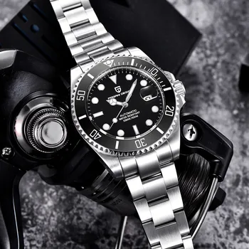 Pagani Dizajn Automatické Hodinky Mužov Luxusné Nepremokavé Podnikania Muži Mechanické Náramkové Hodinky Módne Sapphire Crystal Reloj Hombre
