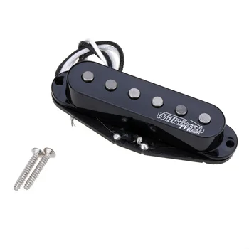 Wilkinson M Series High Output Alnico 5 Strat Single-Coil, Most Vyzdvihnutie na Stratocaster Elektrickú Gitaru, Čierne