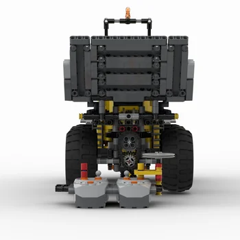 Malé častice technológie stavebným MOC projektu diaľkové ovládanie vedro traktor s výpisom montáž toy model chlapca darček k narodeninám