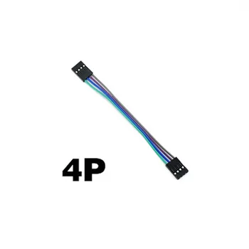 10pcs 4pin-4pin 10 cm 2.54 mm Žien a Žien jumper drôt Dupont kábel