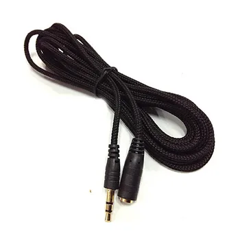 5m 16 ft Slúchadlá Predlžovací Kábel 3,5 mm Jack Samec Samica AUX Kábel M/F Audio Stereo Extender Kábel Slúchadlo Handričkou Kábel