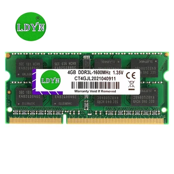 DDR3L RAM 2GB 4GB 8GB 1333Mhz 1600Mhz PC3-12800S Prenosný počítač pamäťový modul PC3-10600S 1.35 V Notebooku SODIMM ddr3 ram