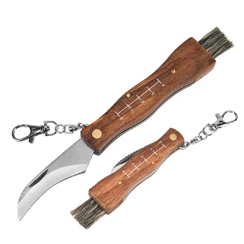 17/21 rosewood húb nôž multifunkčné outdoor camping nôž nôž kefa púšti prežitie skladací nôž skladací nôž