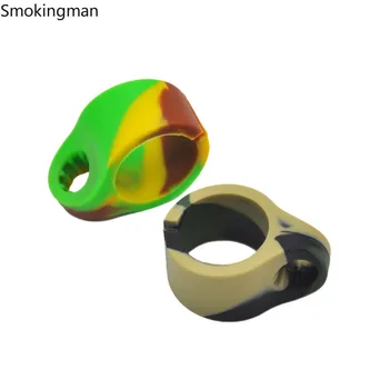 Silikónový krúžok rúry silikónové kamufláž krúžok hry artefakt cigariet držiak rúry spoločné držiteľ dymu držiteľ dymu accesoires