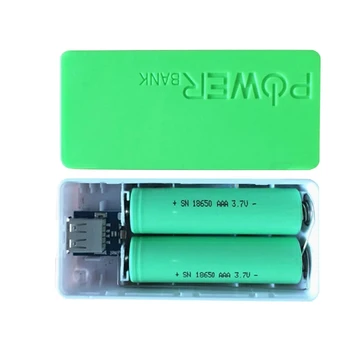 5600mAh 2X 18650 USB Power Bank Nabíjačka Prípade Box DIY Pre iPhone Pre Chytré telefóny, MP3 Elektronické Mobile Nabíjania
