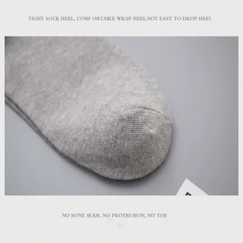 10 Párov pánske Bavlnené Ponožky Nový Štýl Black Business Mužov Ponožky Mäkké Priedušné Letné v Zime Pre Mužov Ponožky Plus Veľkosť (6.5-14)