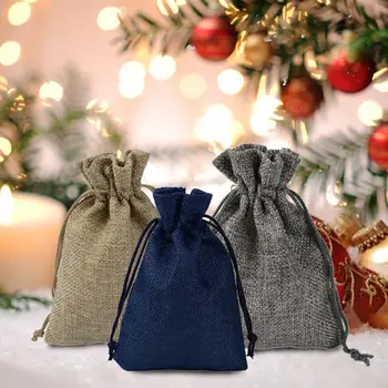 Najnovšie Vianočné Kalendár Plavidlá Textílie Taška Adventný Kalendár Textílie Taška Vianočná Darčeková Taška Vianočný Kalendár Plavidlá Kit #D0