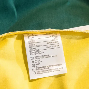 Luxusné Bavlnená posteľná bielizeň Nastaviť Egyptský 60. ROKOCH Satin Farbou Domov Výšivky Pohodlné Hodvábne Obliečky Kryt List obliečky na Vankúše