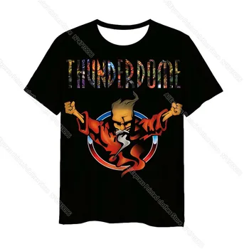 Letné Unisex Thunderdome 3D Tlač T-košele pre Dospelých v Pohode Anime, T Košele Camiseta Harajuku Ženy Cartoon Tee Topy Muž Tshirts
