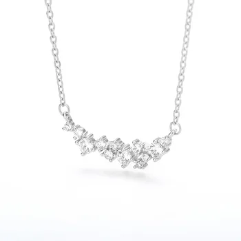 Jednoduché Crystal Náhrdelníky Pre Ženy Šperkov náhrdelník farebné zirkón pendents Narodeniny Vianočný Darček