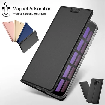 Magnetické Kožené Book Flip Telefónu Prípade Pre Xiao Mi 9 A3 A2, Lite-A1 Držiteľa Karty Kryt Pre Redmi Poznámka 8 7 5 6 Pro 4X 4 6A Plus 8T