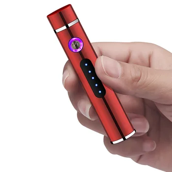 Elektrické Zapaľovače Dual Arc Vetru Plazma Dobíjacie USB Duševné Ľahšie hqd Jednorazové Fajčenie Cigariet Gadgets Pre Mužov