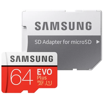 Pôvodné SAMSUNG microSD EVO Plus Class 10 128 gb kapacitou 256 GB pre Smartphone, Tablet, Fotoaparát TF Karty micro SD pamäťovej Karty