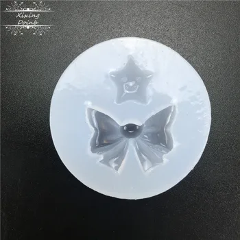 DIY star tvar luku, silikónové formy cake decoration nástroj zrkadlo crystal kvapka lepidla, takže nástroj živice hlinené formy