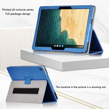 Prípad tabletu Lenovo IdeaPad Chromebook Duet 10.1 Palcový Tablet Flip Kožené puzdro Stojan Tabletu