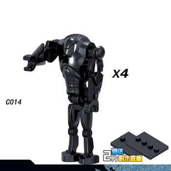 Filmy Údaje Droid Robot Figúrka Hračky Pre Deti Príslušenstvo Deti Darčeky Zostaviť Roboty Model Kompatibilný Stavebné Bloky