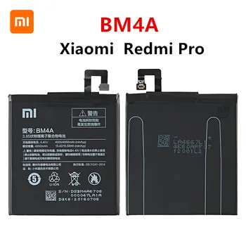 Xiao mi Pôvodnej BM4A Batérie 4000mAh Pre Xiao Hongmi Redmi Pro BM4A Vysokej Kvality Telefón Náhradné Batérie
