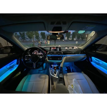 Pre BMW 5 series G30 G38 X1 X3 X4 X5 X6 G01 E70 E71 F15 8/11/64-Farba Auto okolité svetlo Dekoračné Atmosféru Lampa LED pásy