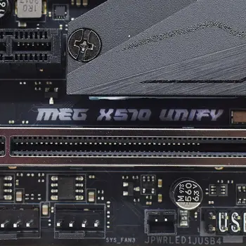 MSI MEG X570 ZJEDNOTIŤ Doske X570M X570M Zásuvky AM4 PCI-E 4.0 DDR4 M. 2 SATA3 USB3.0 3.1 použité Doske
