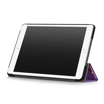 Slim Flip PU Kožené puzdro Pre iPad 10.2 2019 Smart Stand Kryt pre Apple iPad 7 7. Generácie A2232 A2200 A2198 Prípade + GiftFilm
