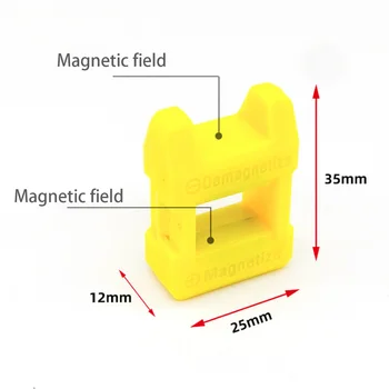 Parafusadeira Vysokej Kvality Magnetizer Demagnetizer Nástroj Mini Rýchlo 2 v 1 Skrutkovač, Magnetický Ručné Náradie Náhodné Farby 2021