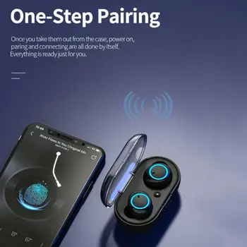 TWS Y50 Bluetooth 5.0 Bezdrôtové Slúchadlá Mini Stereo Potlačením Hluku In-Ear Touch Ovládania Headset Pre Samsung Huawei Xiao