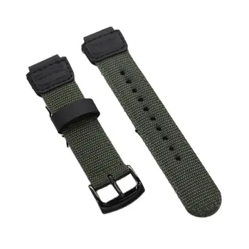 Nylon Nahradenie Watchband pre GA-110/100/120/150/200/400 GD-100/110/120 DW-5600 GA2100 GW-M5610 Náramok na Zápästie Band 16 mm