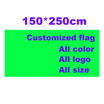 LIETANIE Polyseter 150X250CM 1.5X2.5M vytlačené Dekorácie na mieru vlajka všetky farby všetky LOGA všetky veľkosti