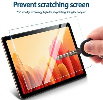Tablet Tvrdeného Skla Screen Protector Kryt pre Samsung Galaxy Tab A7-T500/T505 10.4 Palcov HD Ochrana Očí Tvrdeného Film