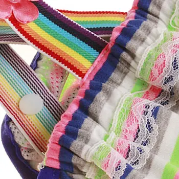 Nohavičky Pre Psov Rainbow Fyziologické Nohavice Bavlna Priedušná Pet Bielizeň Culotte Chien chrániť