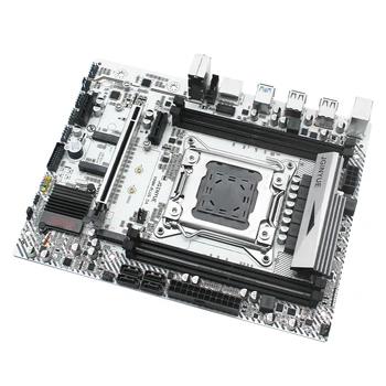 X99 doske LGA 2011-3 nastaviť auta s technológiou Intel xeon E5 2630 V3 procesor DDR4 32GB(4*8GB) 2666mhz pamäte RAM, M-ATX X99M-PLUS D4