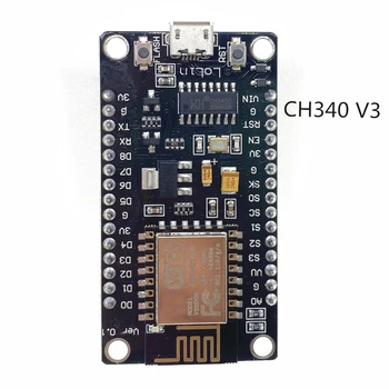 Bezdrôtový Modul CH340 CP2102 NodeMcu V3 V2 Lua WIFI Internet Vecí Stravovanie Založené ESP8266 ESP-12E S Pcb Anténa