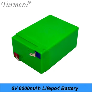 Nahradiť Skladovanie Batérie Lifepo4 Batérie 6V 6AH pre Motocykel, Elektronické Núdzové Svetlo a Deti Elektrické Auto Používať MA17