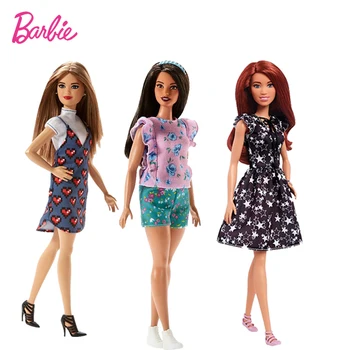 Mattel Barbie Kawaii Bábiky Oblečenie Módny Dizajn Dlhé Vlasy Princezná Hračky pre Dievčatá Darček Pohyblivosť Kĺbov Dievča Narodeninám