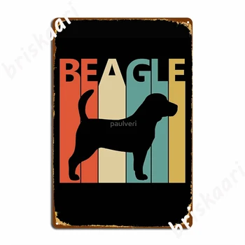 Vintage Beagle Psa Kovové Značky Klub, pub Garáž Vintage Plakety Tin prihlásiť Plagáty